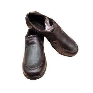 Eurostep Brown Womens Leather Clog Shoes Hip Hop Size 9